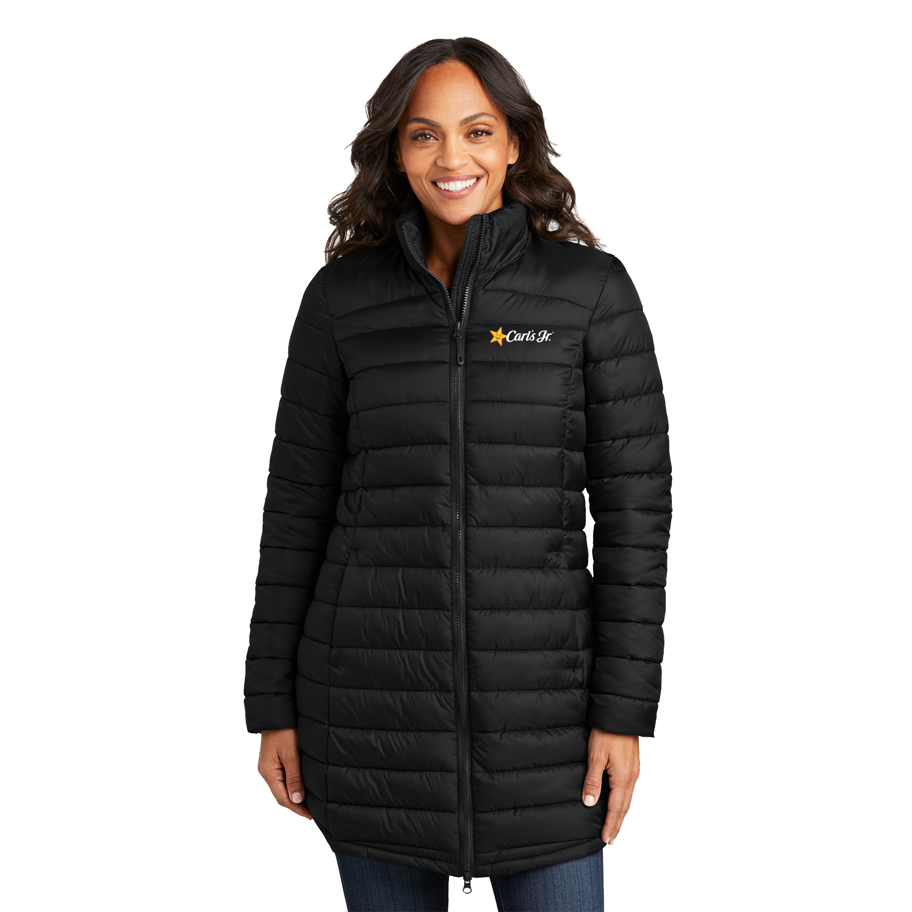 Port Authority Ladies Horizon Puffy Long Jacket